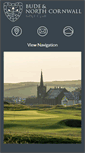Mobile Screenshot of budegolf.co.uk